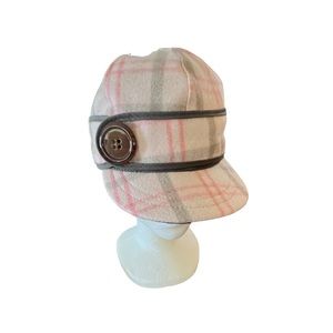 Stormy Kromer Women’s Button Cap Sz 6 3/4 Vanilla Rose